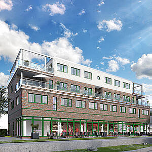 Am Ilmenau Sperrwerk Lüneburg